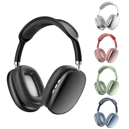 P9 Pro Max Air Wireless Bluetooth Headphoness Noise Cancelling Foldable Earphones Sports Gaming Headset with Microphone