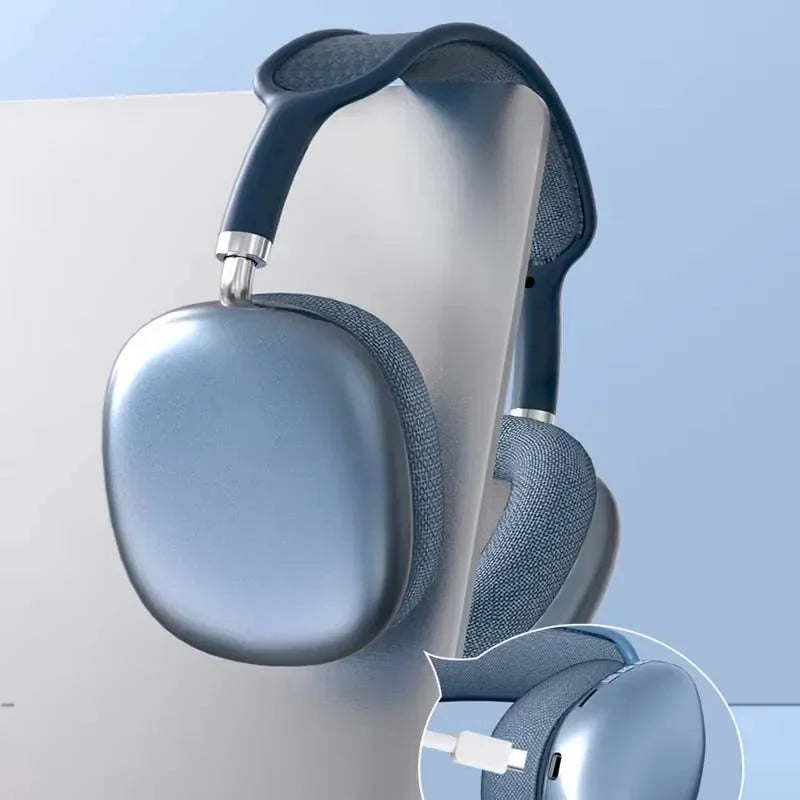 P9 Pro Max Air Wireless Bluetooth Headphoness Noise Cancelling Foldable Earphones Sports Gaming Headset with Microphone